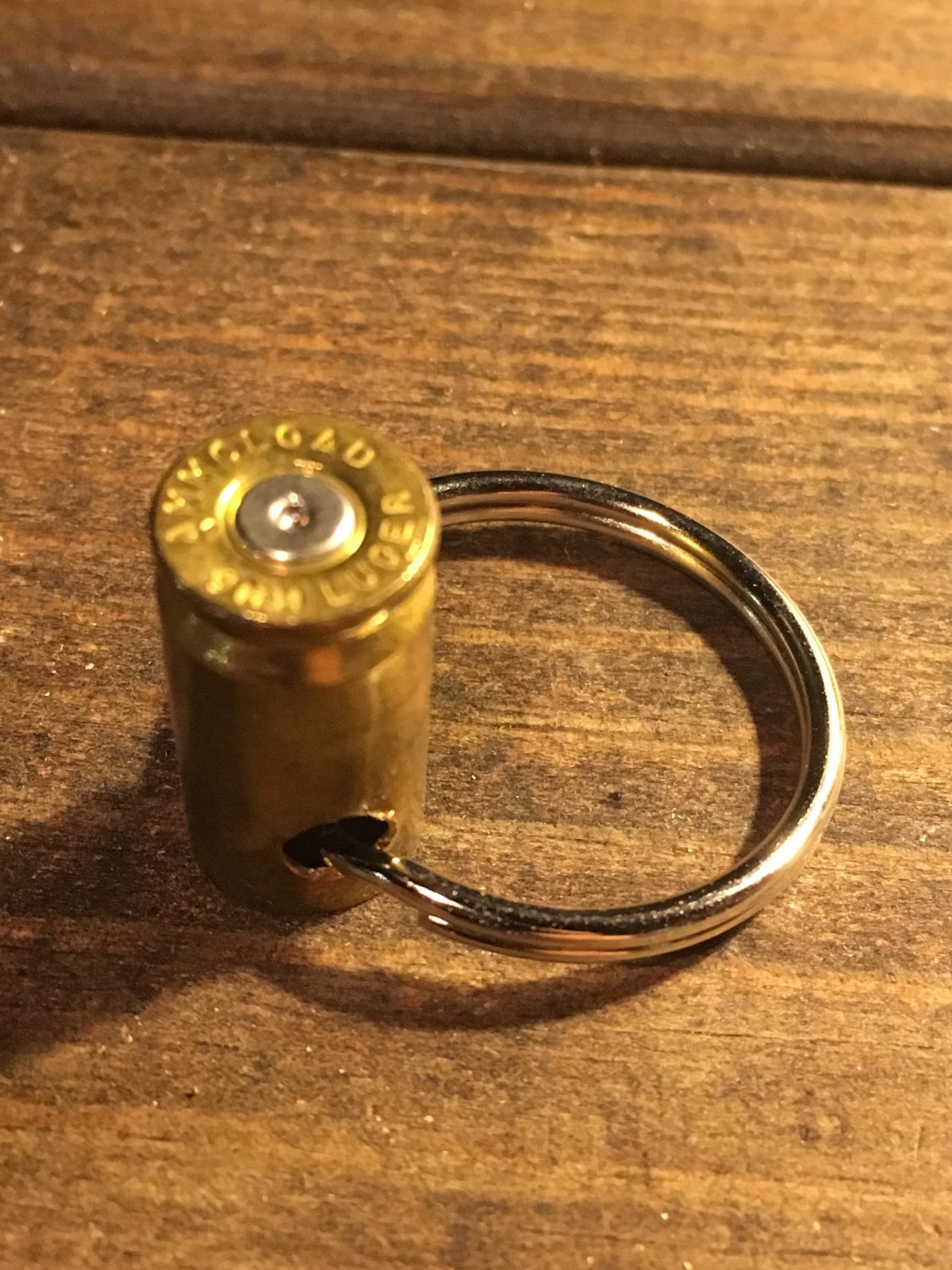 9mm Bullet Keychain