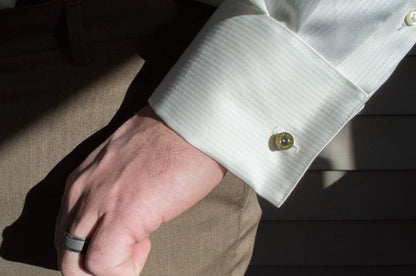 9mm Bullet Cufflinks