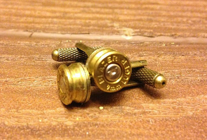 9mm Bullet Cufflinks