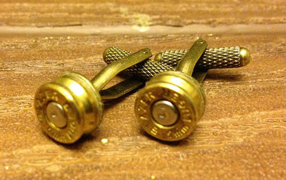 9mm Bullet Cufflinks