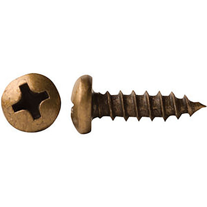 Antique Style Pan Head Screws - #6-18 x 1/2" Screw