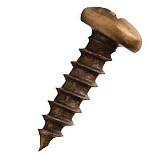 Antique Style Pan Head Screws - #6-18 x 1/2" Screw