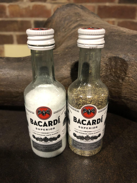 Bacardi Salt and Pepper Shakers