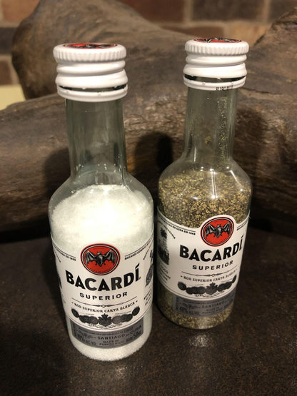 Bacardi Salt and Pepper Shakers