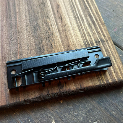 Black Lever Clip on menu board