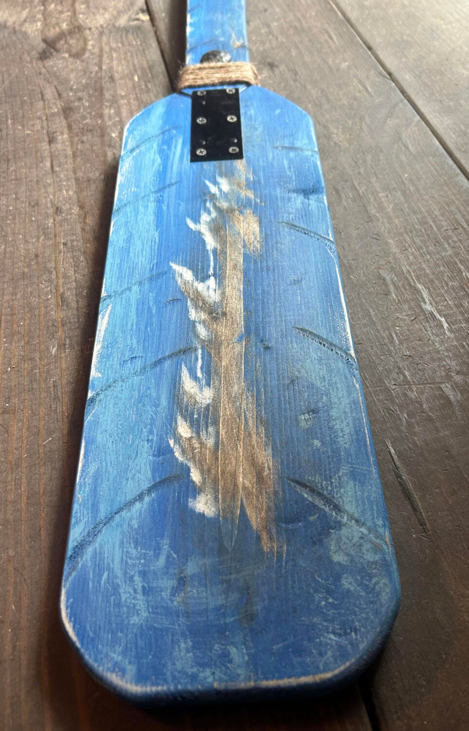 Blue Paddle Decor