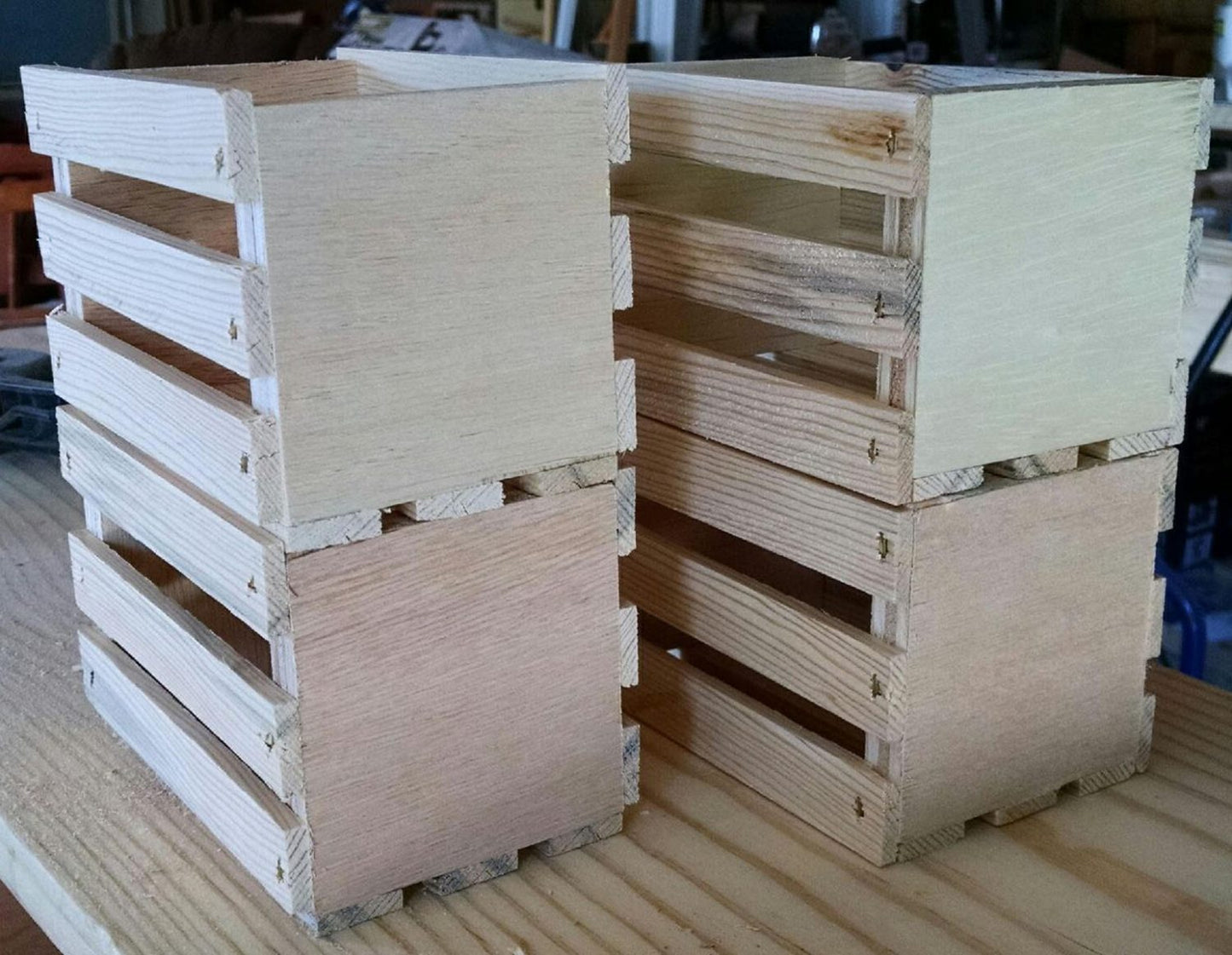 Small Wooden Crate