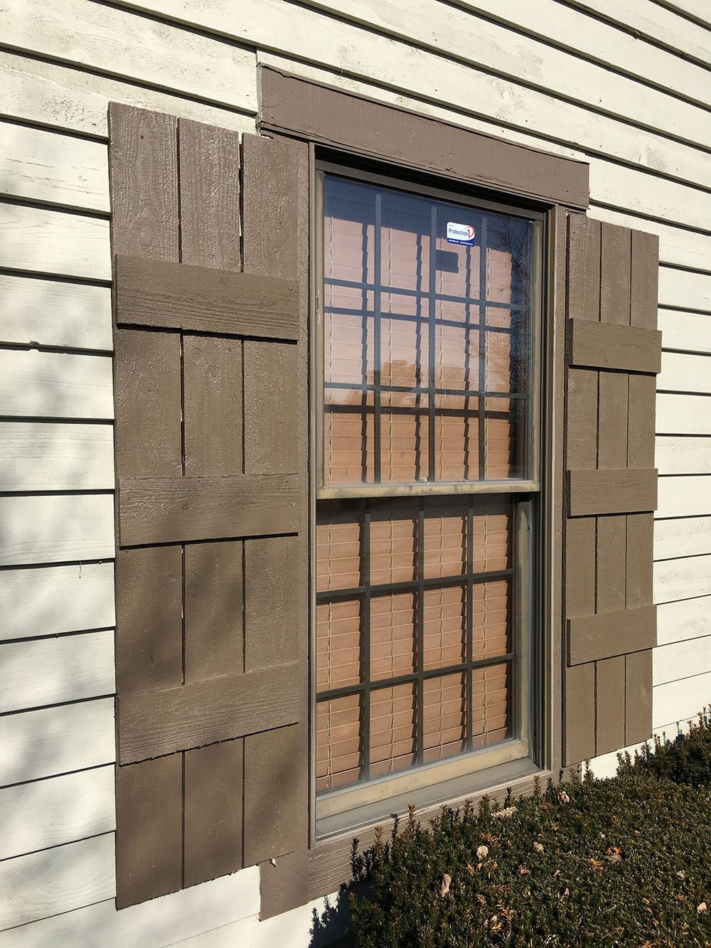 Cedar Wood Farmhouse Style Shutters