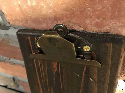 Restaurant Menu Clipboards with Hanging Clip