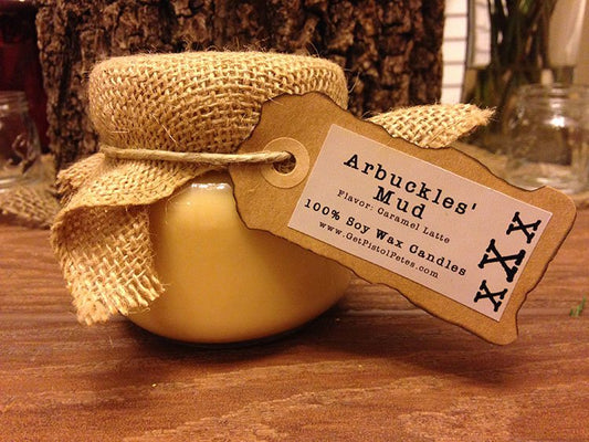 Arbuckles' Mud Caramel Latte Soy Wax Candle