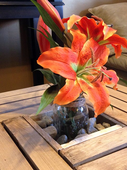 Rustic Crate Coffee Table