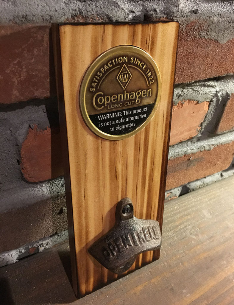 Dip Tin Wall Mounted Bottle Opener