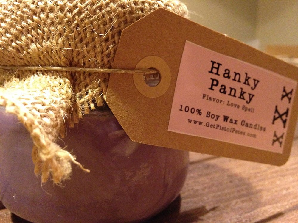 Love Spell Hanky Panky Soy Wax Candle