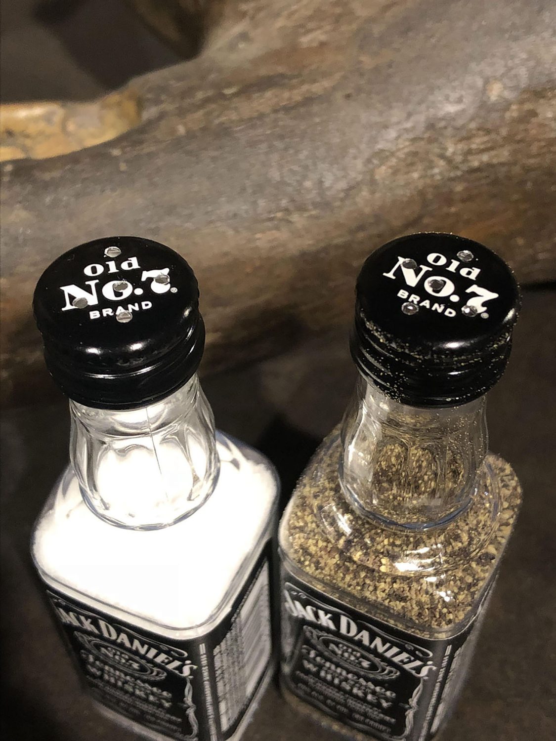 Jack Daniel's Salt and Pepper Shakers