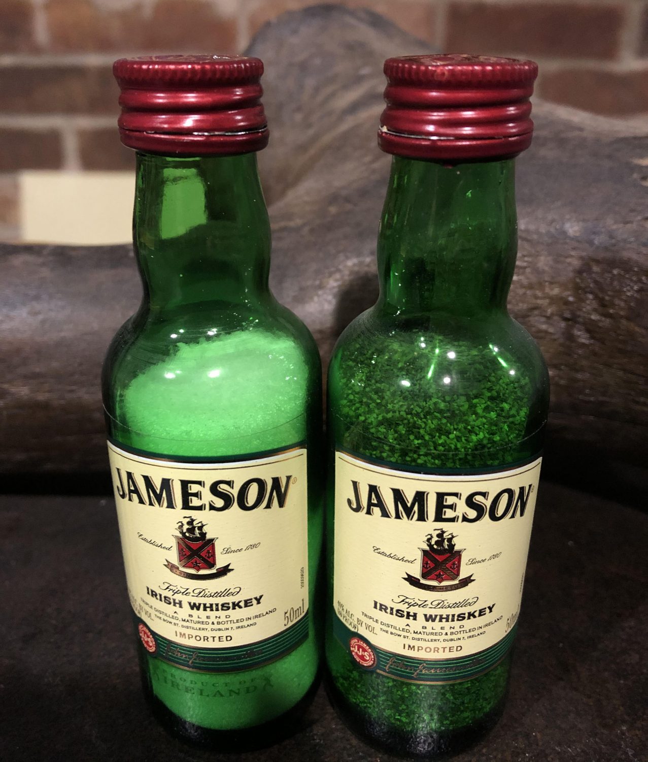 Jameson Salt and Pepper Shakers