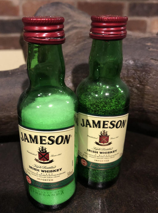 Jameson Salt and Pepper Shakers