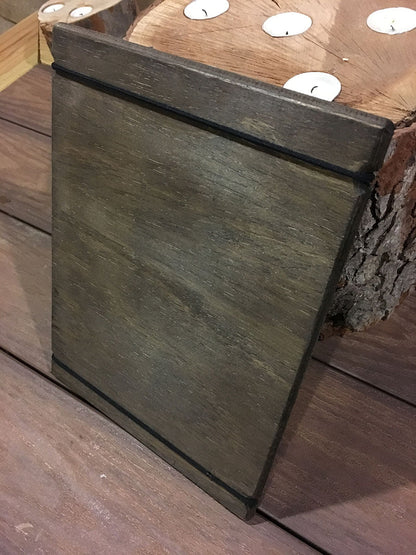 Large Wood Menu Boards with Bands