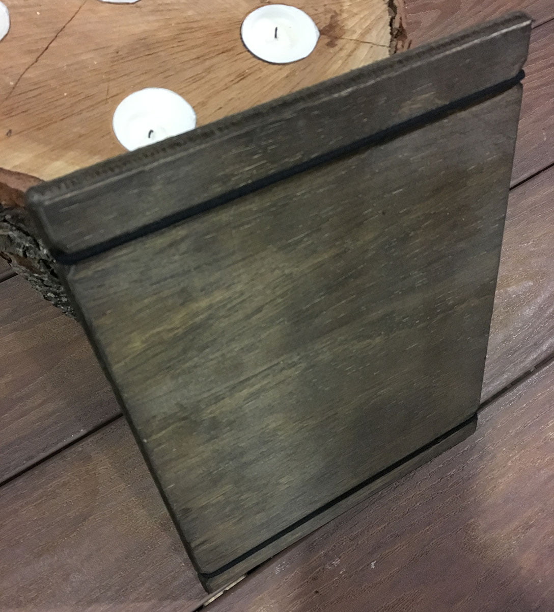 Wood Menu Boards with Bands