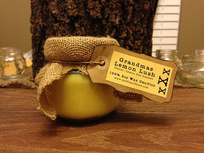 Grandma's Lemon Lush Soy Wax Candle