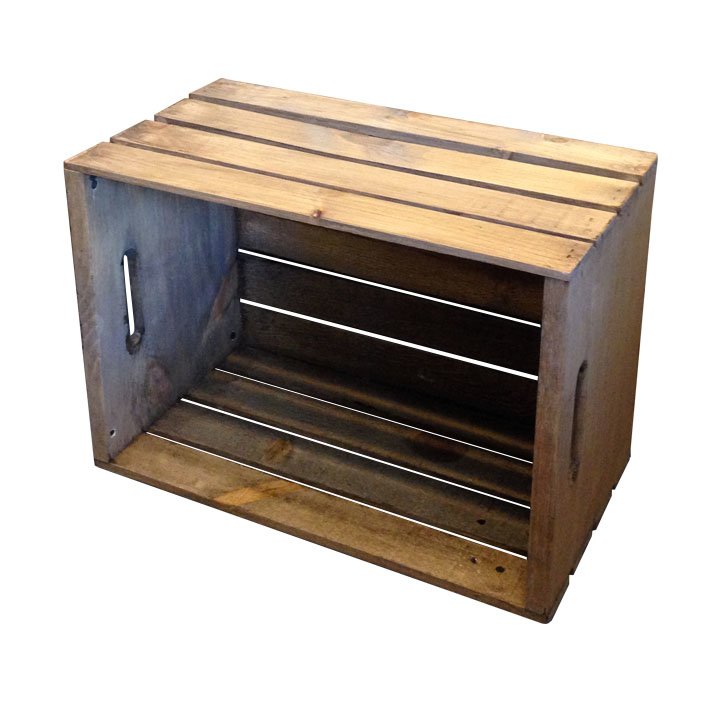 9 Pack Rustic Wooden Crates