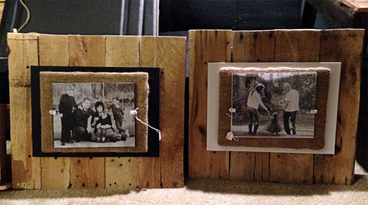 Pallet Picture Frames