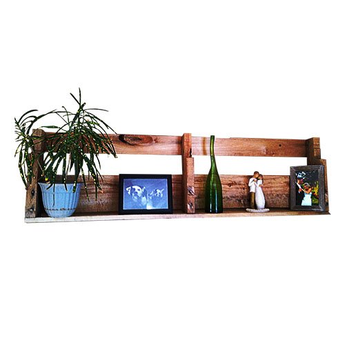 Pallet Wood Open Shelf