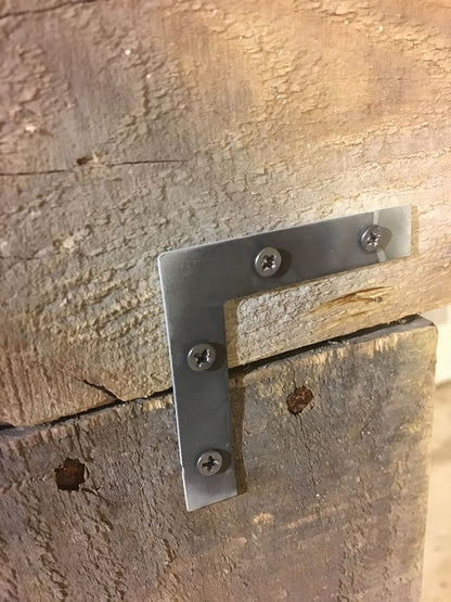 Rustic Flat Corner Braces - Small