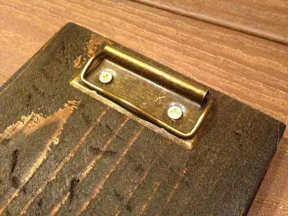 Rustic Style Brass Clipboard Clip