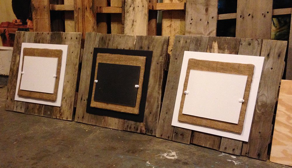 Pallet Picture Frames