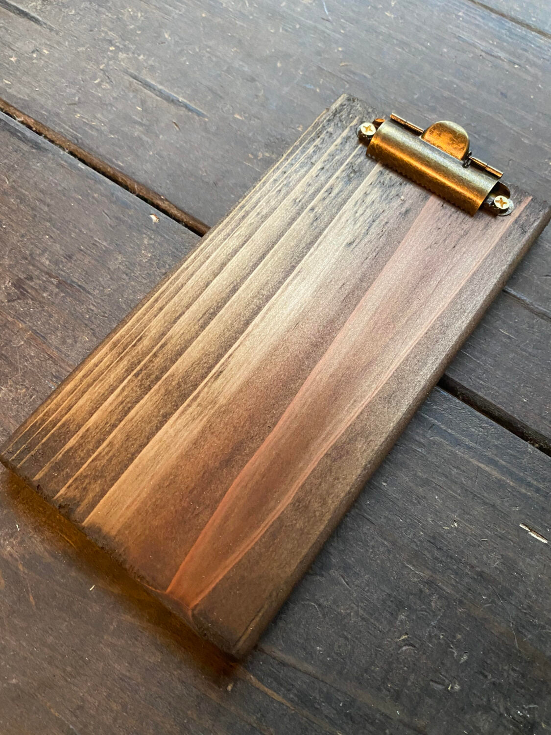 small rustic clipboard