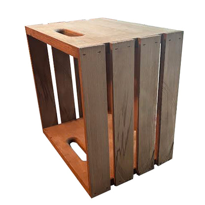 Rustic Square Wooden Crate