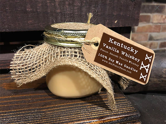 Kentucky Vanilla Whiskey Soy Wax Candle