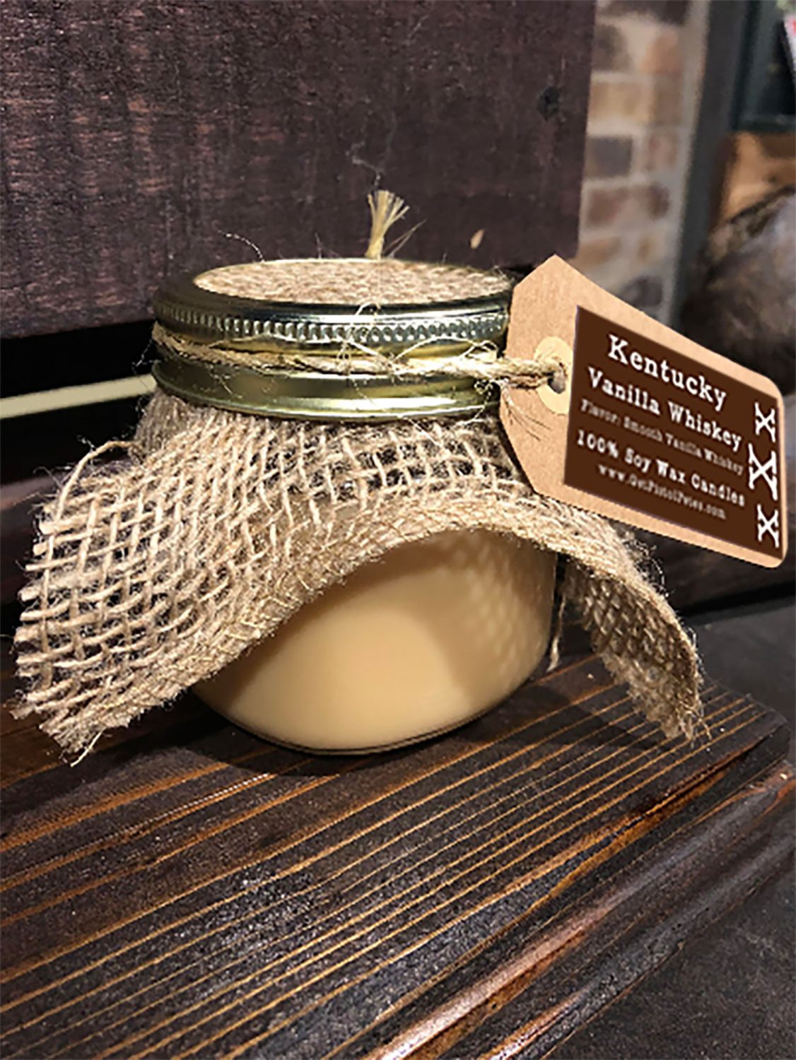 Kentucky Vanilla Whiskey Soy Wax Candle